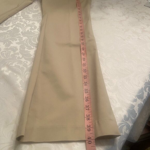 Willi Smith Women’s Khaki Wide Leg Dress Pants Size 8 - NWOT - Picture 5 of 7